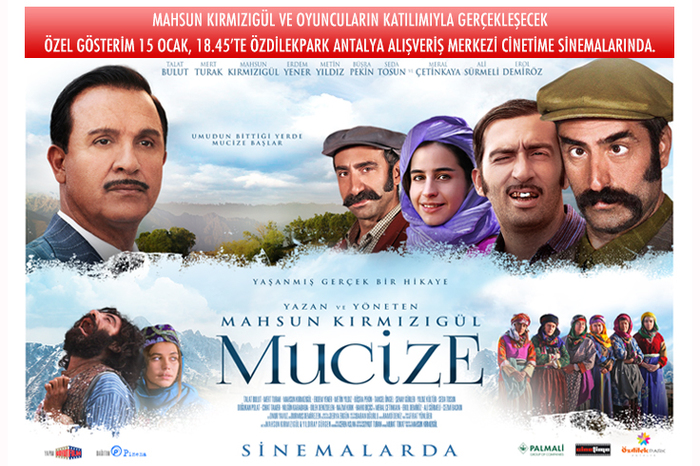 Mucize Film Galası ÖzdilekPark Antalya Cinetime Sinemaları'nda!